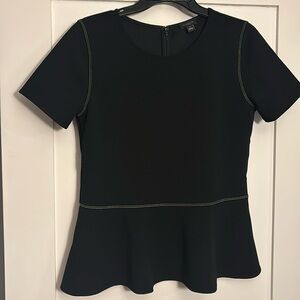 EUC Black Ann Taylor Peplum